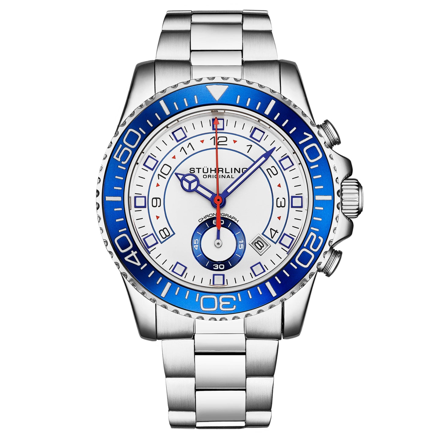 Stuhrling - Brigadier Quartz Kronograf 42mm Diver