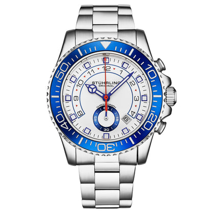 Stuhrling - Brigadier Quartz Kronograf 42mm Diver